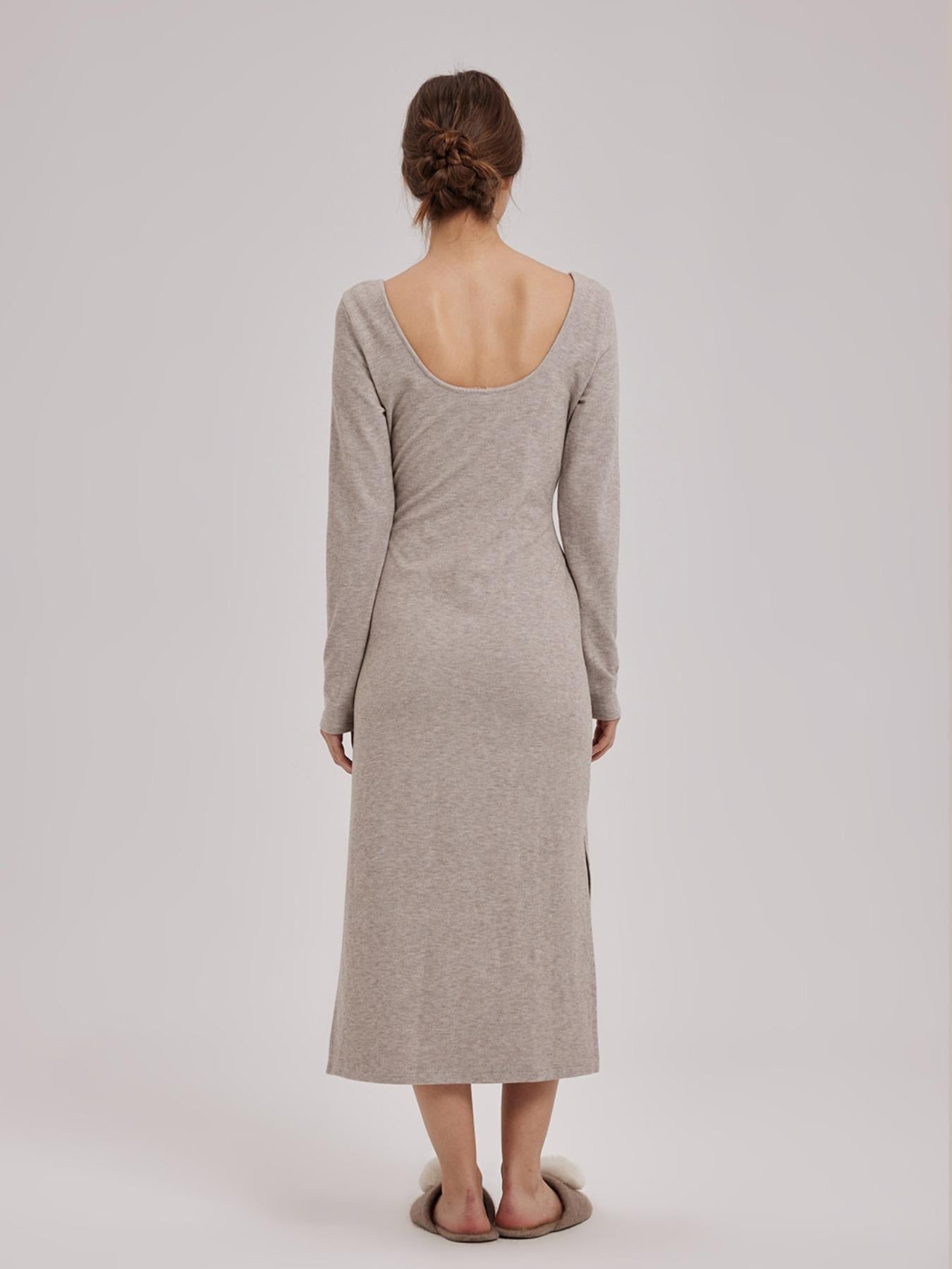 NAP Belted Knit Bodycon Dress