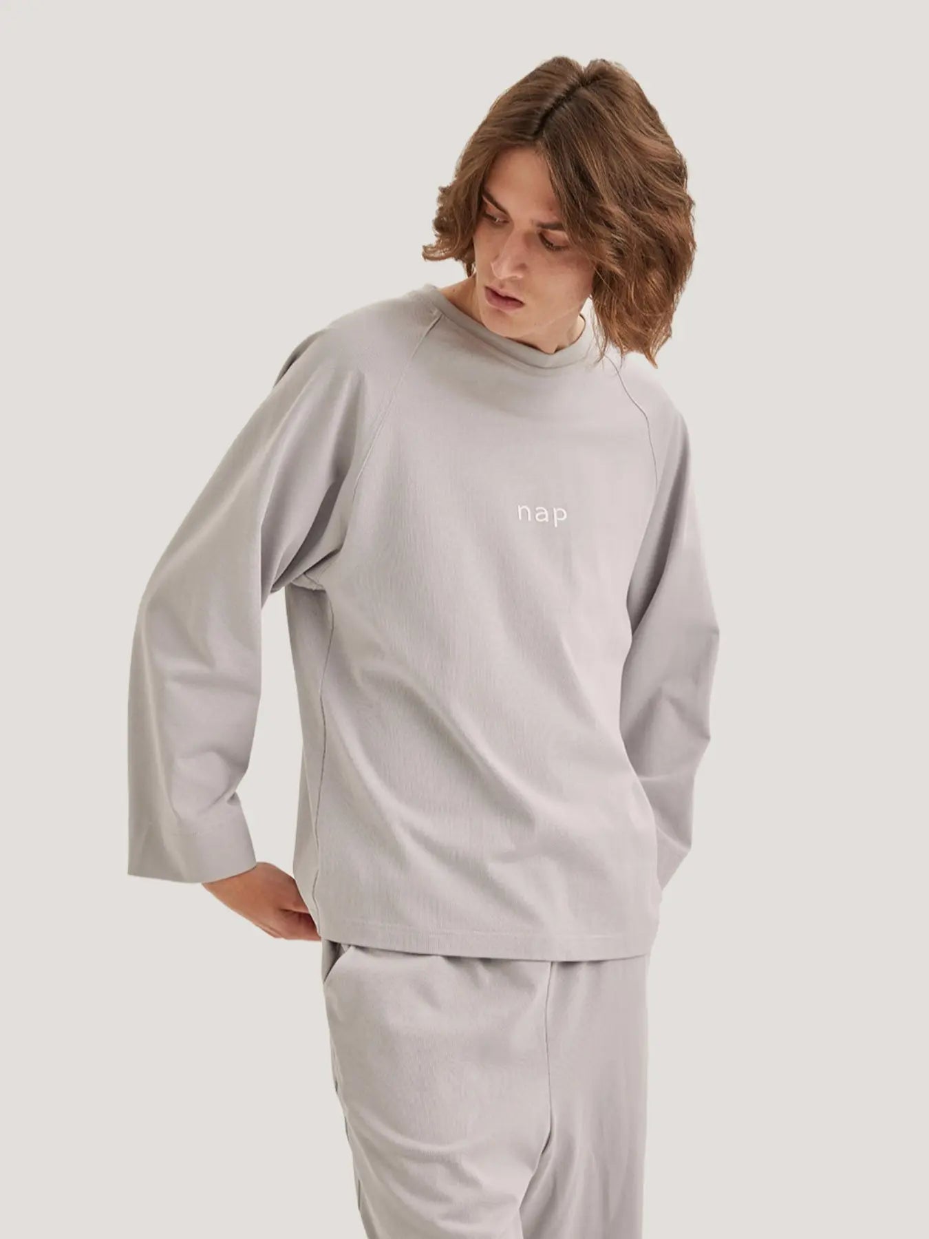 Long-Sleeve Graphic Logo Top