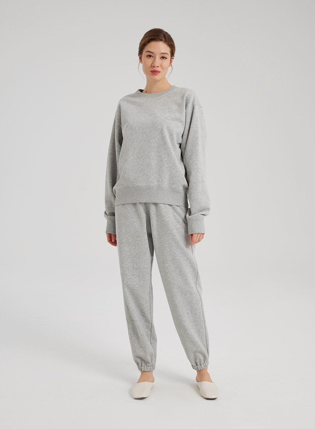 Drop Shoulder Loose Sweatshirt