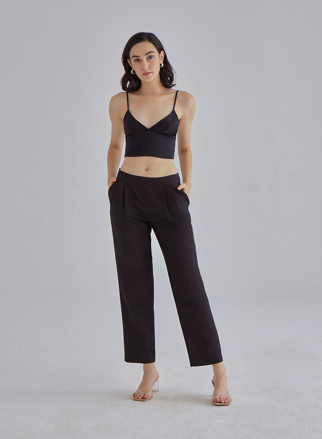 Plain Simple Silk Blend Pants