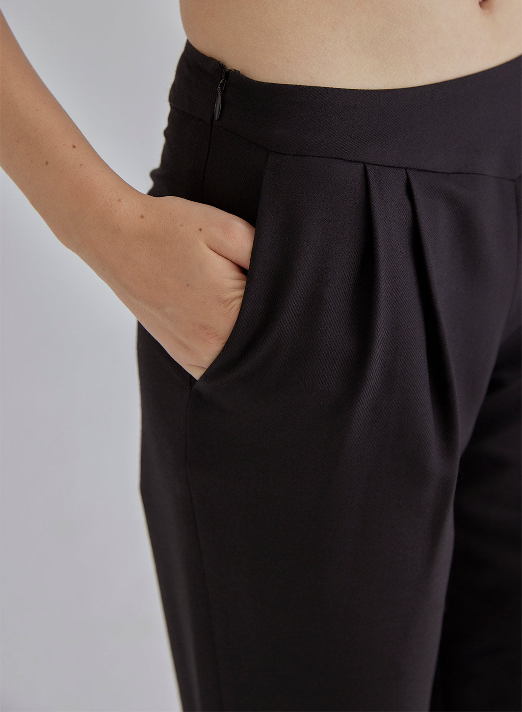 Plain Simple Silk Blend Pants