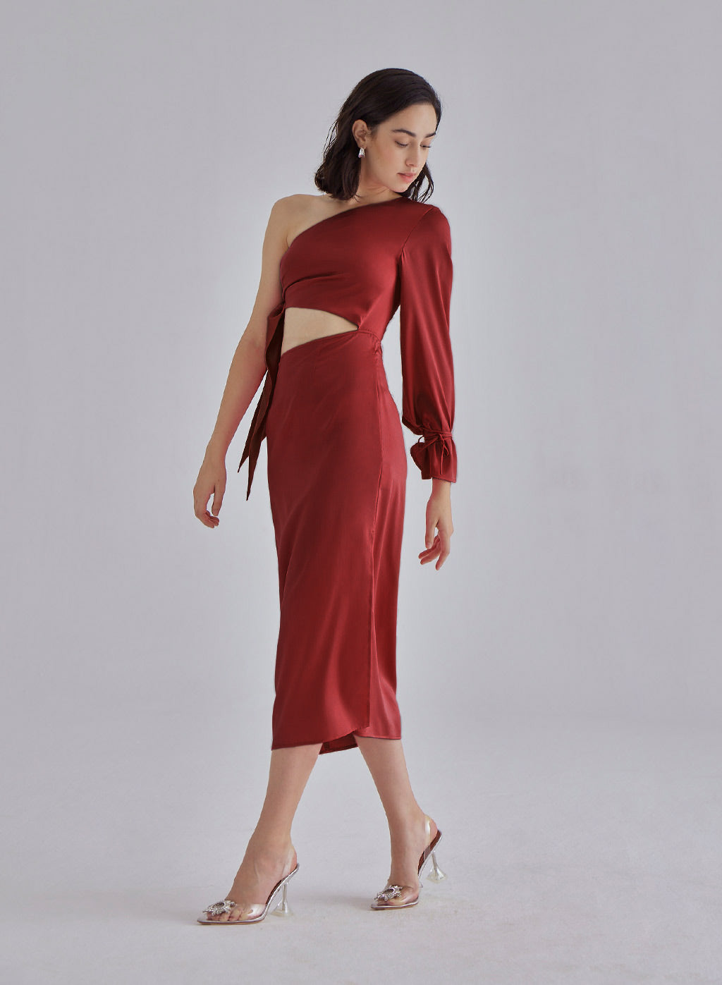 Pink Palace Silk Dress