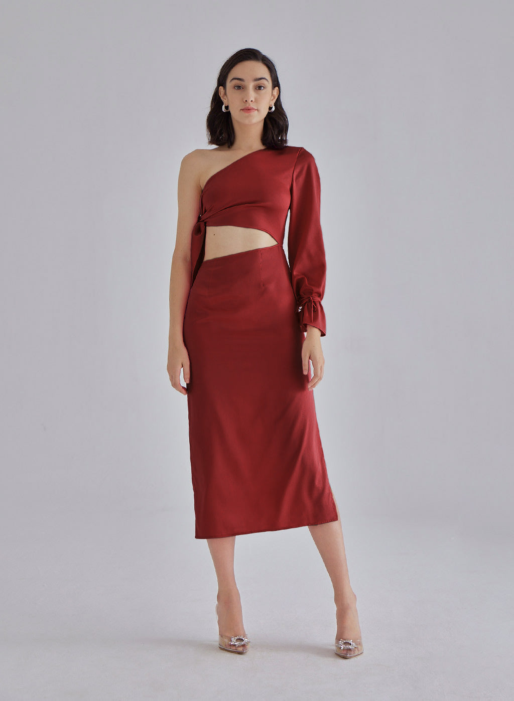 Pink Palace Silk Dress