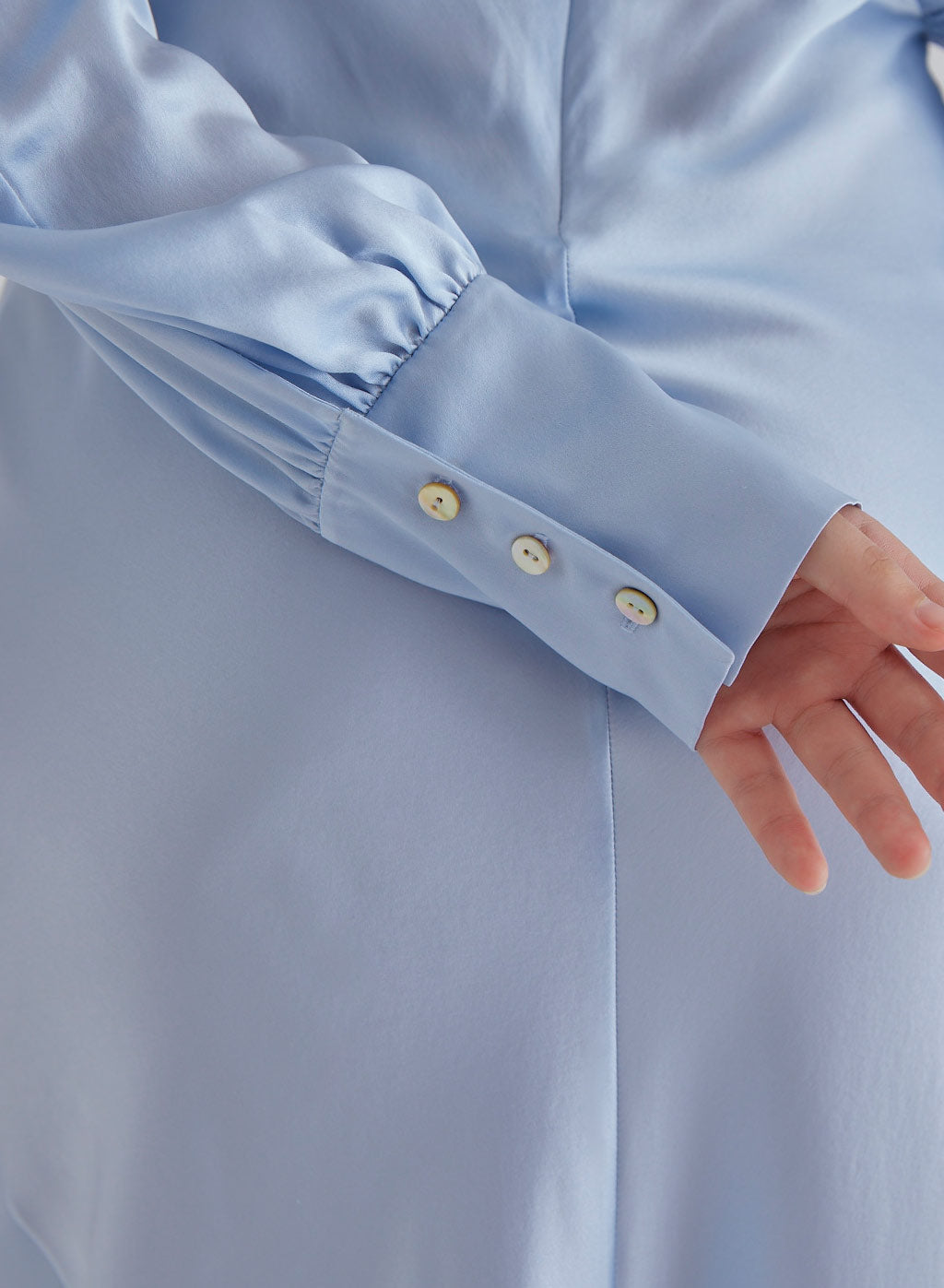 Lavender Fields Maxi Silk Dress