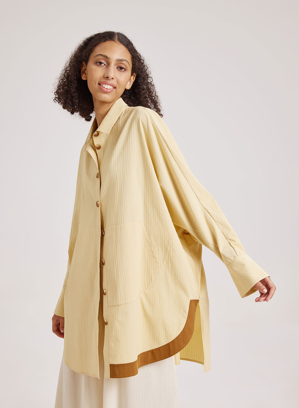 Fantastic Curved Hem Blouse