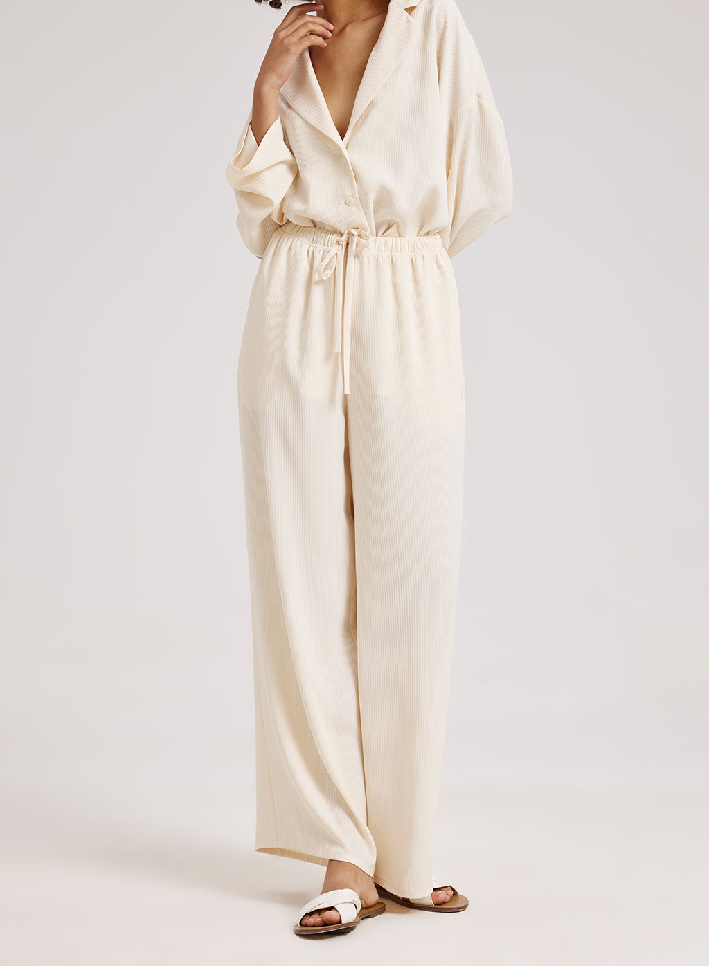 Texture Pajama Pants