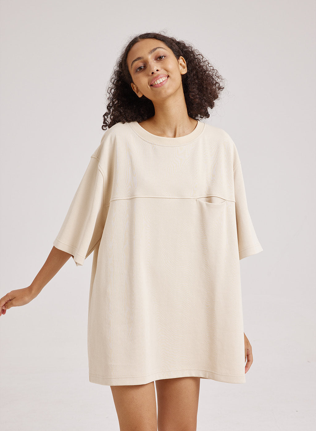 Wink Pocket Cotton T-shirt