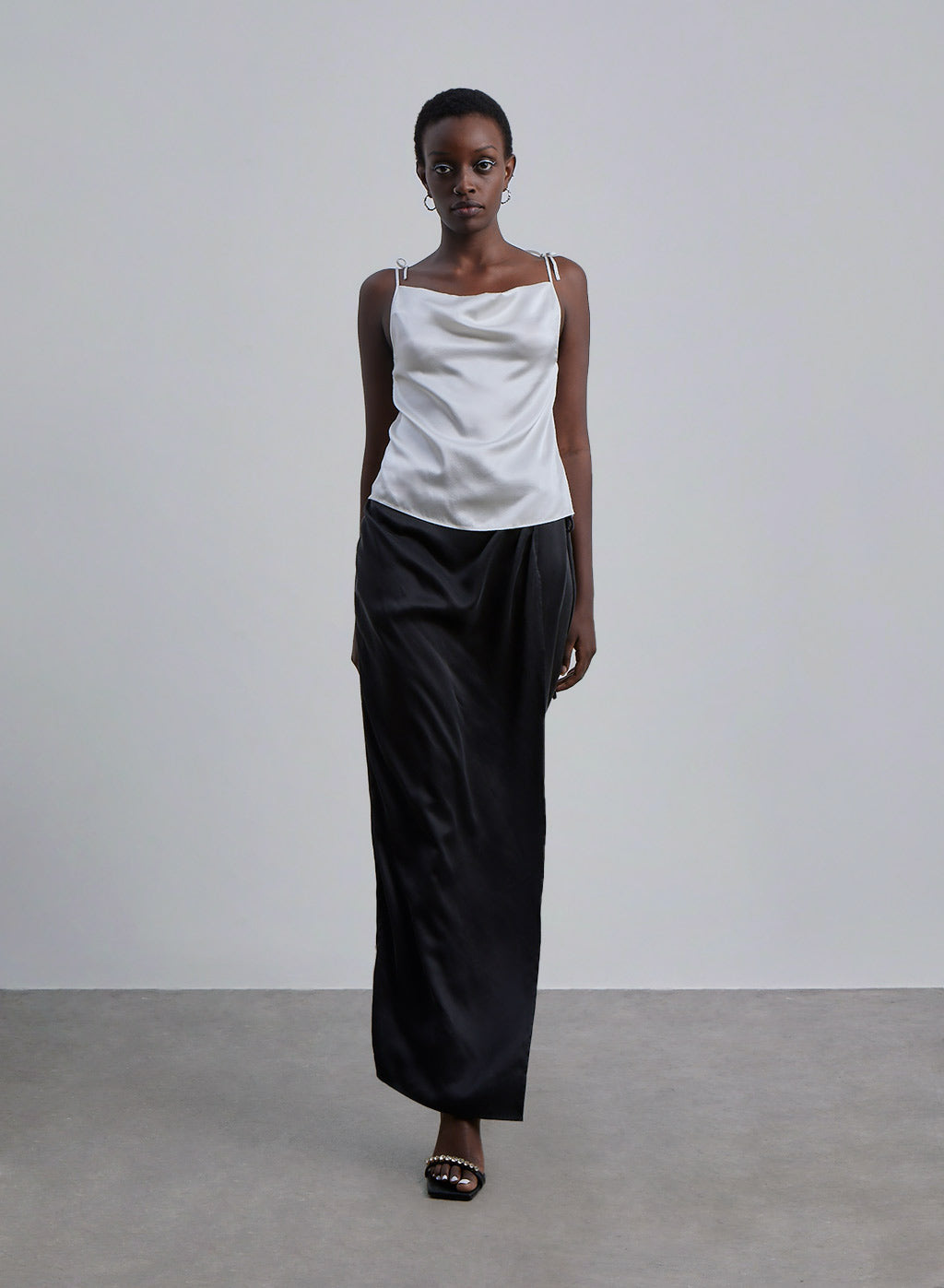 Adjustable Strap Silk Camisole