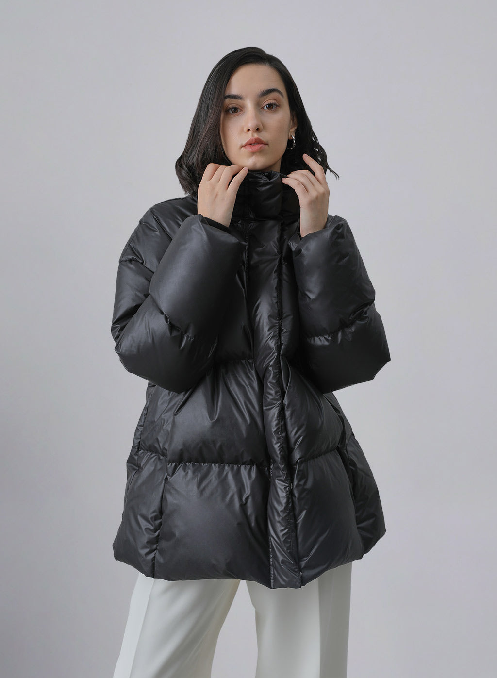 Leisure Channel-Quilt Parka Down