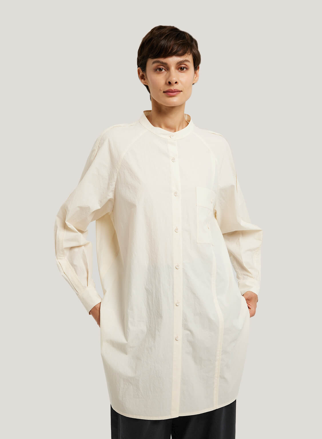 Easy Collared 100% Cotton Shirt