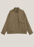 Wool-Blend Jacket With Pockets