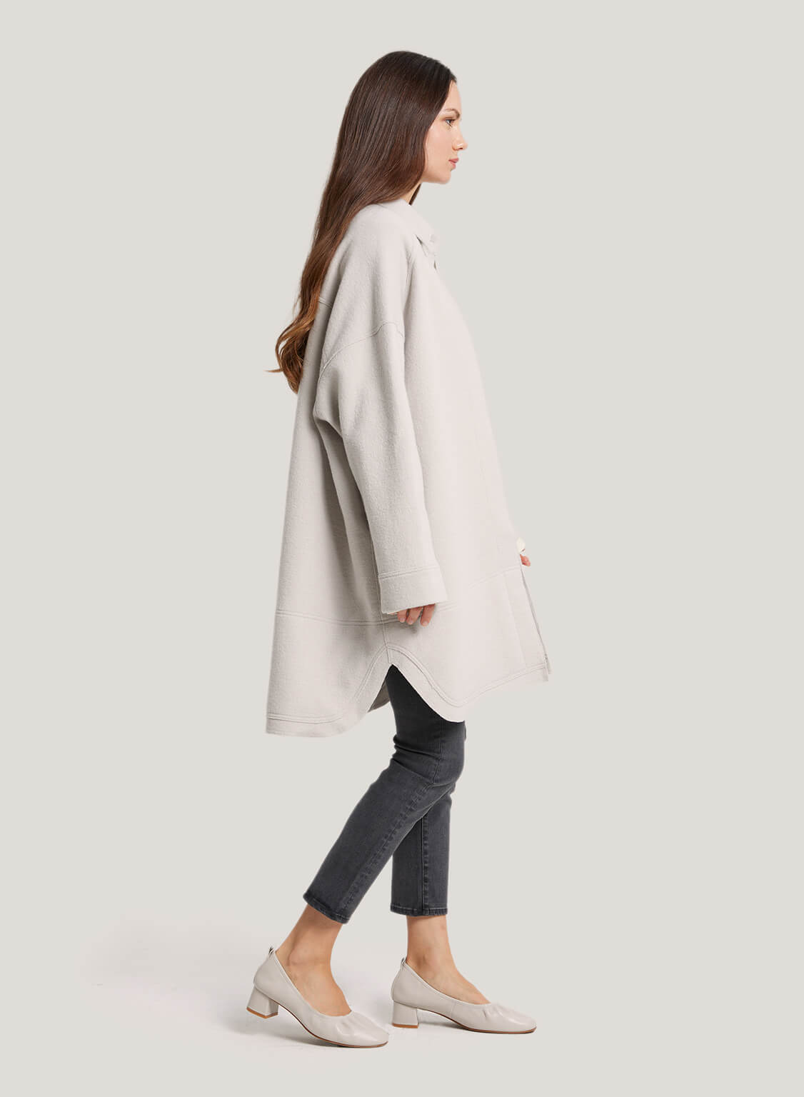 Wool Overshirt Coat