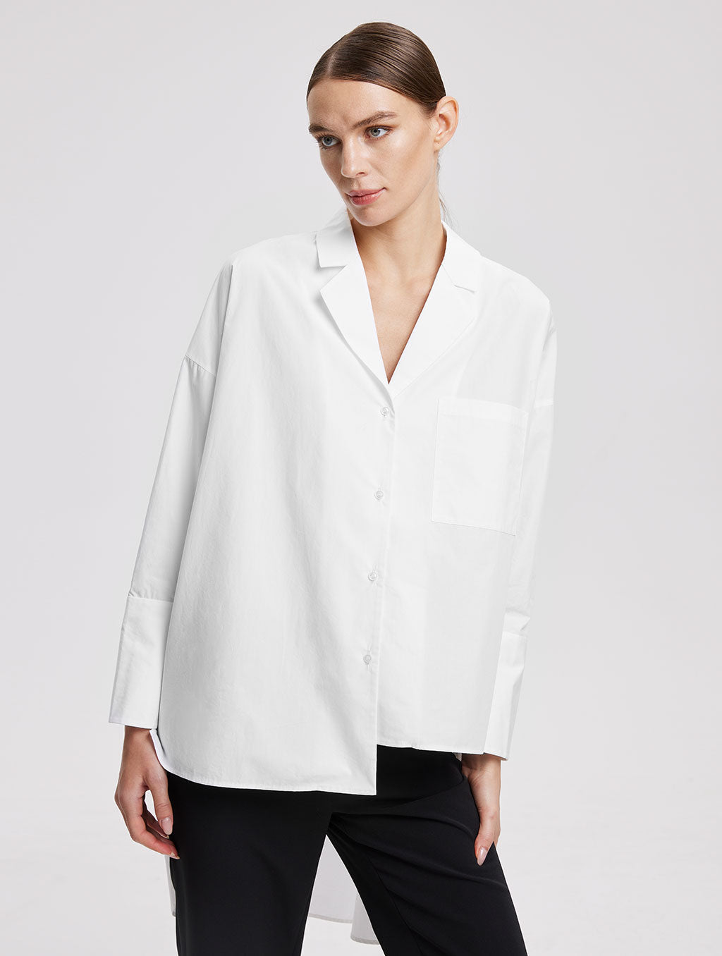 Asymmetric Design Shirt – gentleherd.com