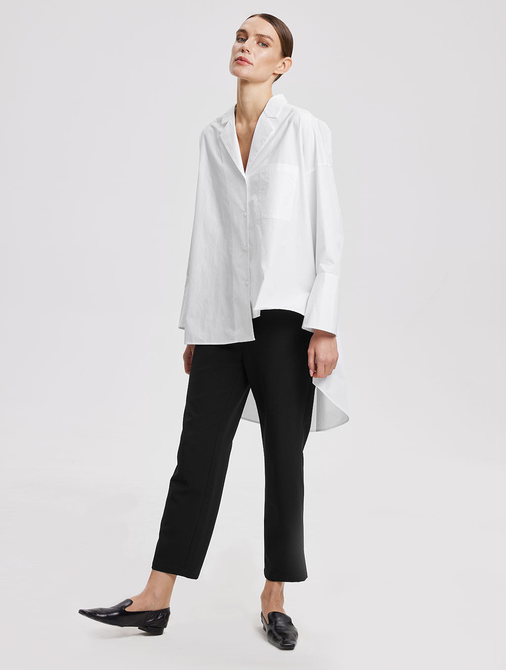 Asymmetric Design Shirt – gentleherd.com