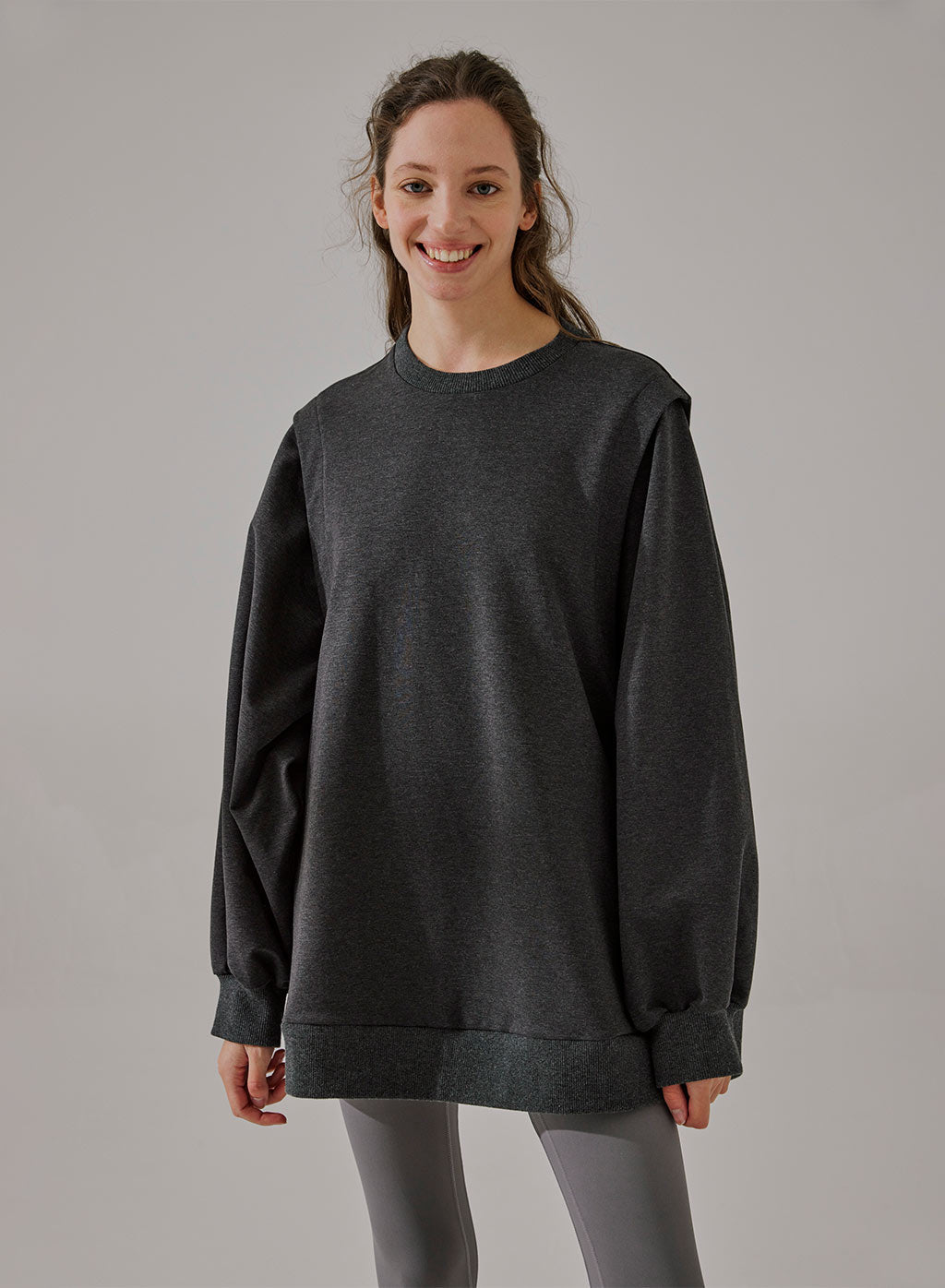 NAP Double-Layer Sleeve Sweatshirt