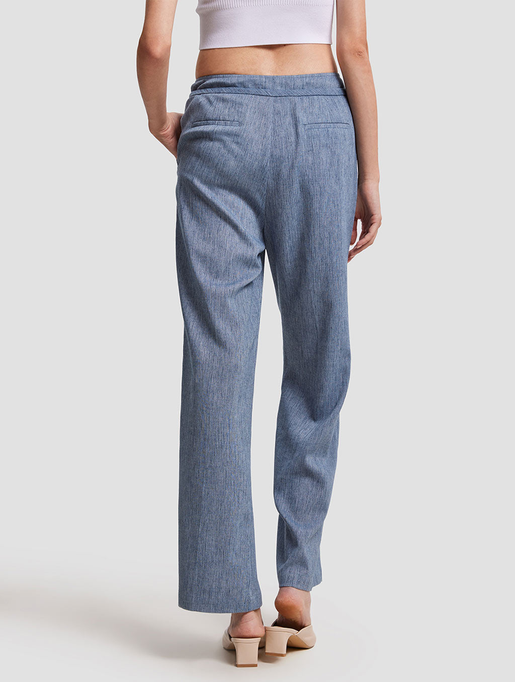 Line Draw String Pants