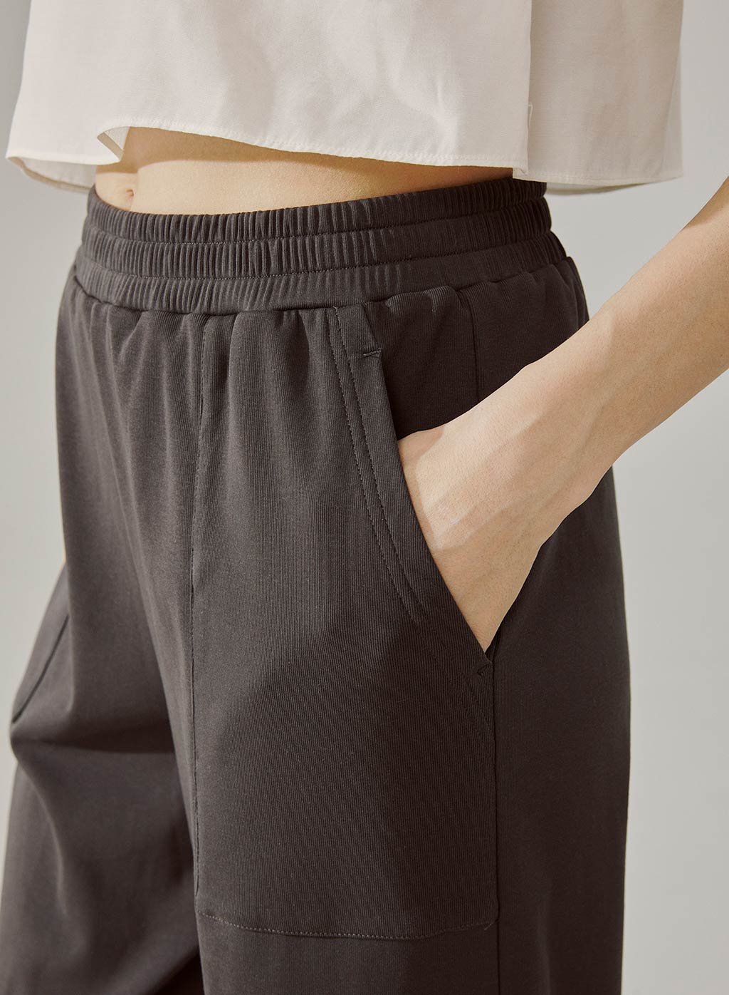 Pocket Wide Leg Pants