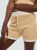 Mid Rise Cropped Shorts