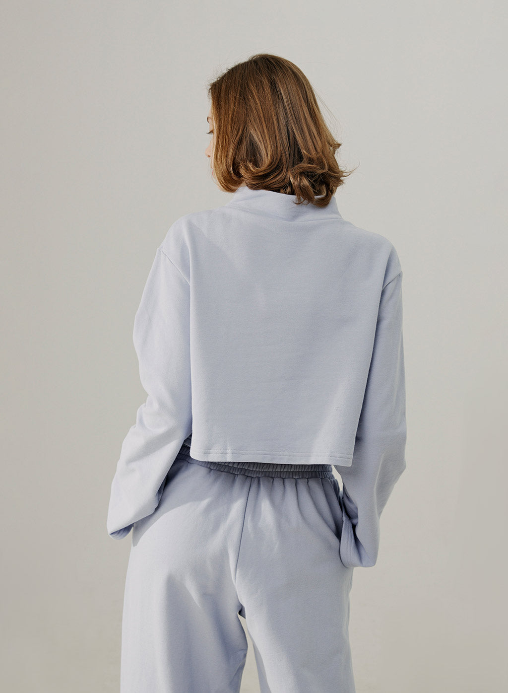 NAP Mock Neck Crop Top