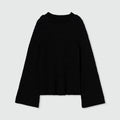 Skin Enjoy Cloud Mulberry Silk Cashmere Extremely Simple Classic Air Crew Neck Hooded Knitted Sweater