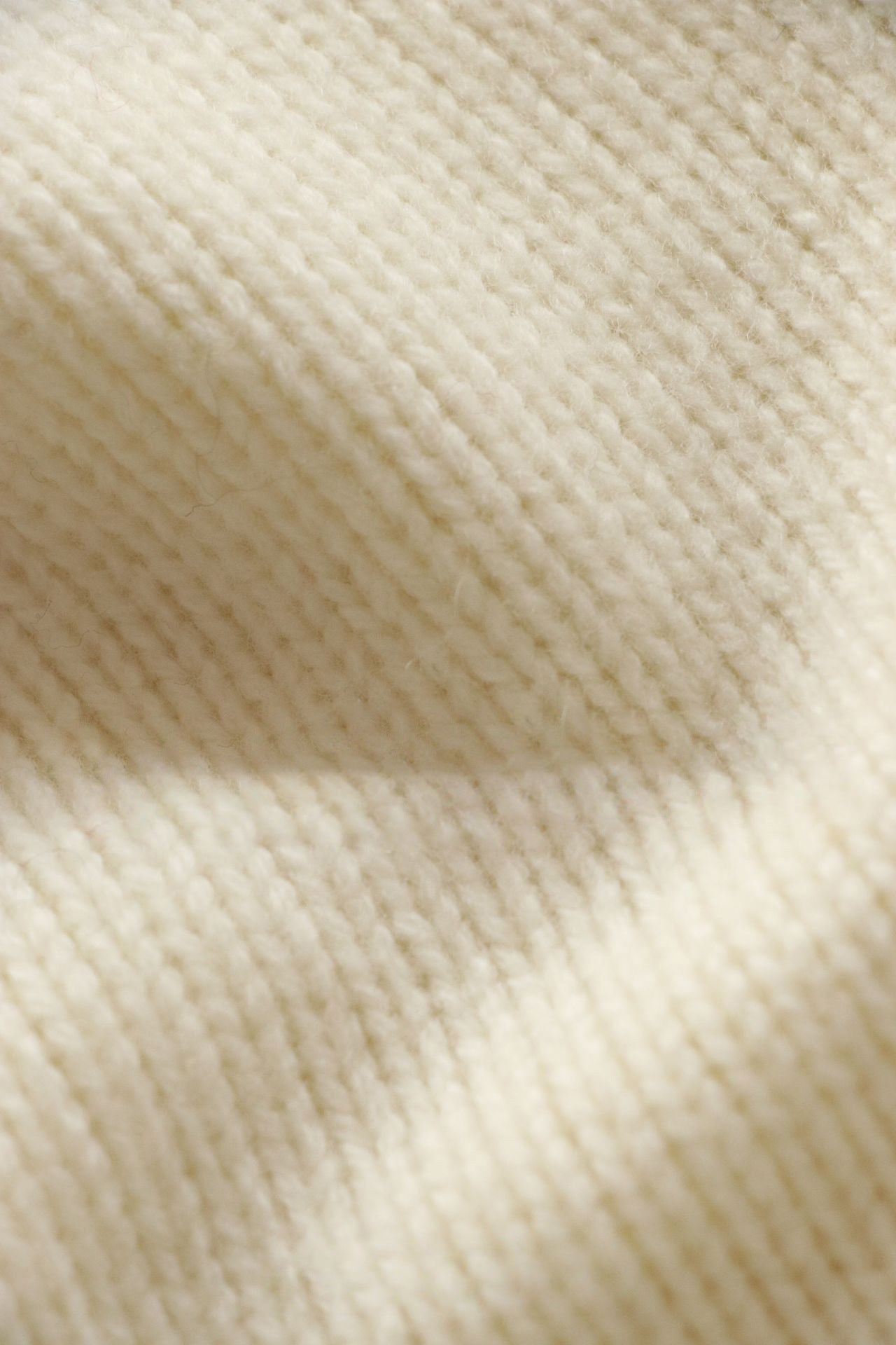 Heavy 710g merino wool back pit strip silhouette loose pullover wool sweater