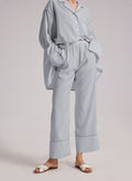 Olivia Contrast Trim Pajama Pants