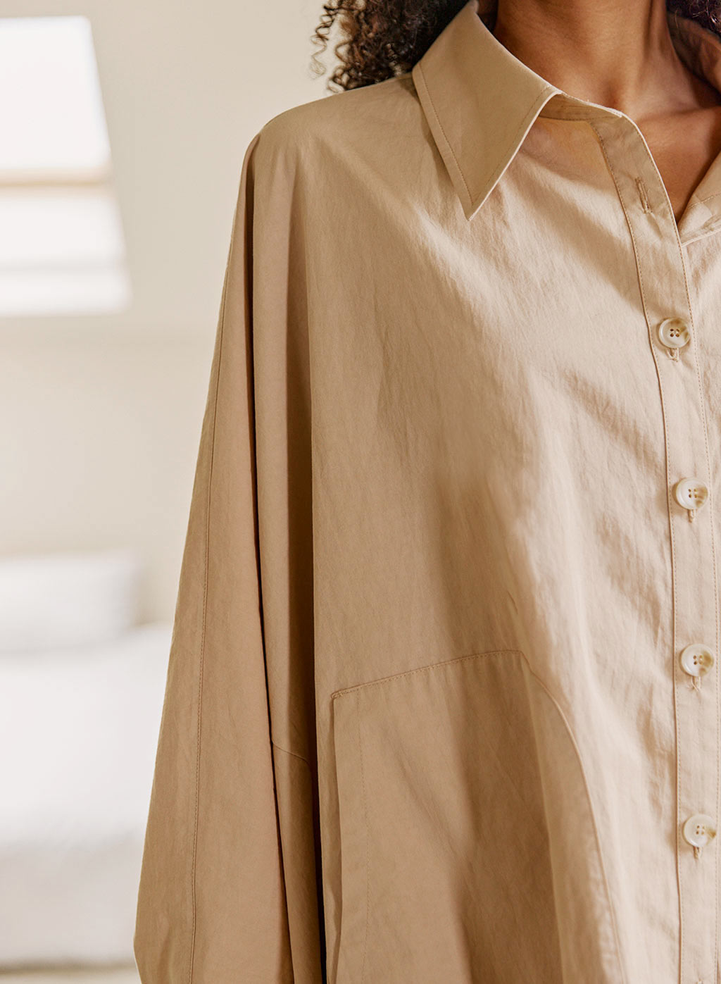 Oversized Poplin Shirt