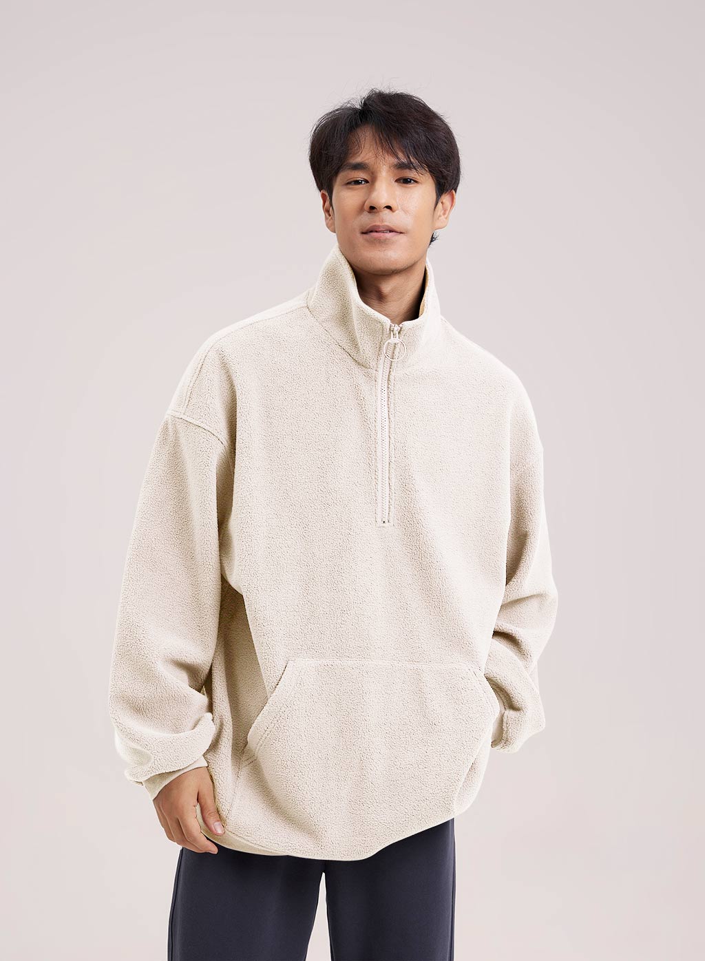 Quarter-Zip Fleece Pullover