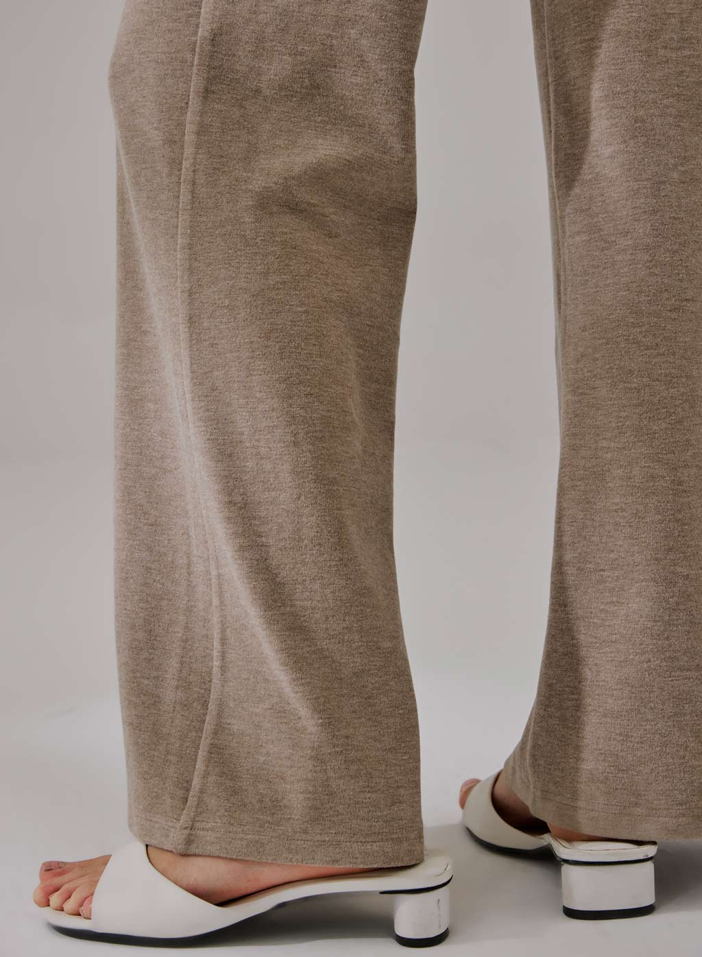 Slouchy Flared-Leg Trouser