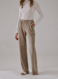 Slouchy Flared-Leg Trouser