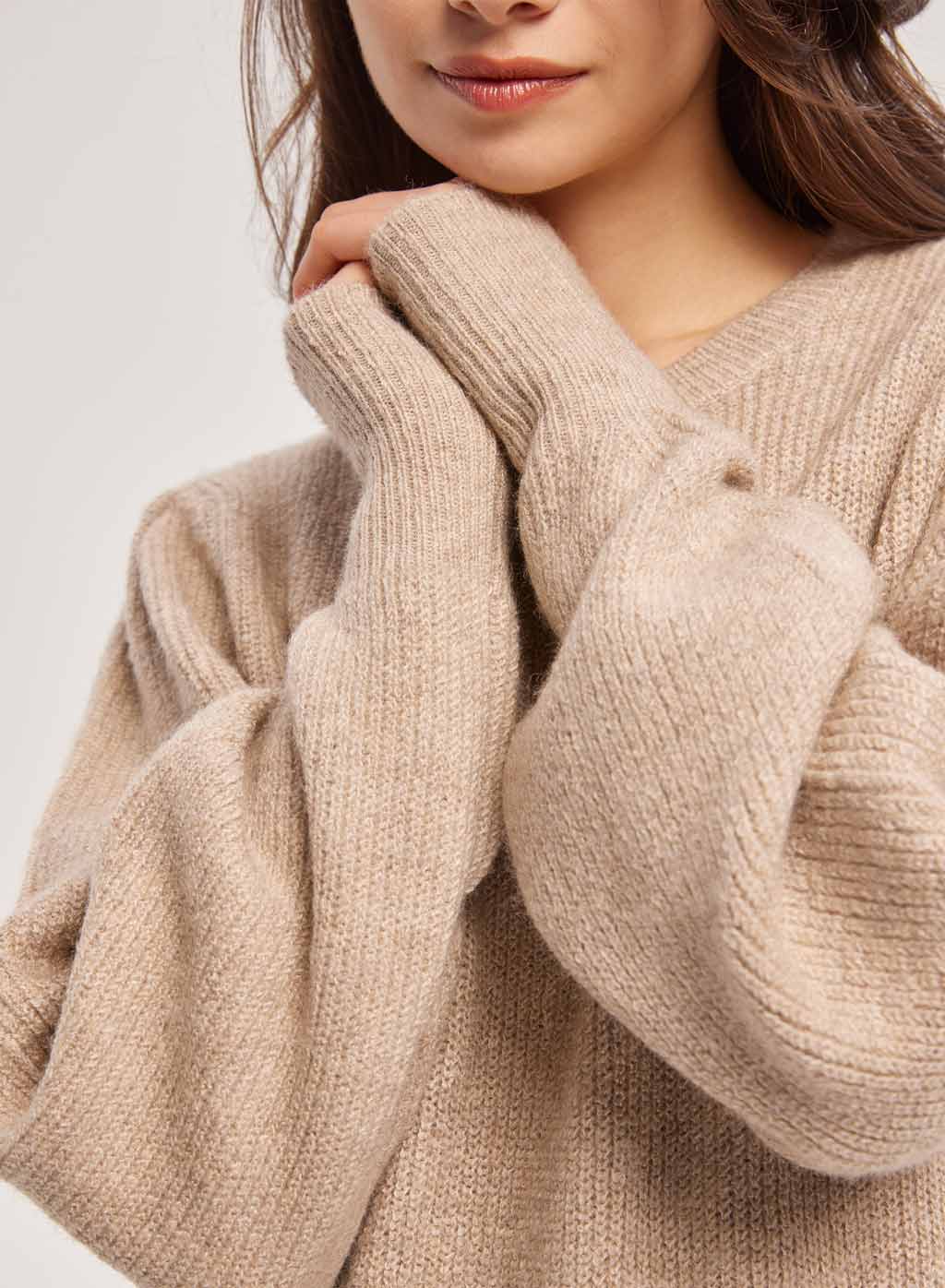 Side Slit Knit Dress