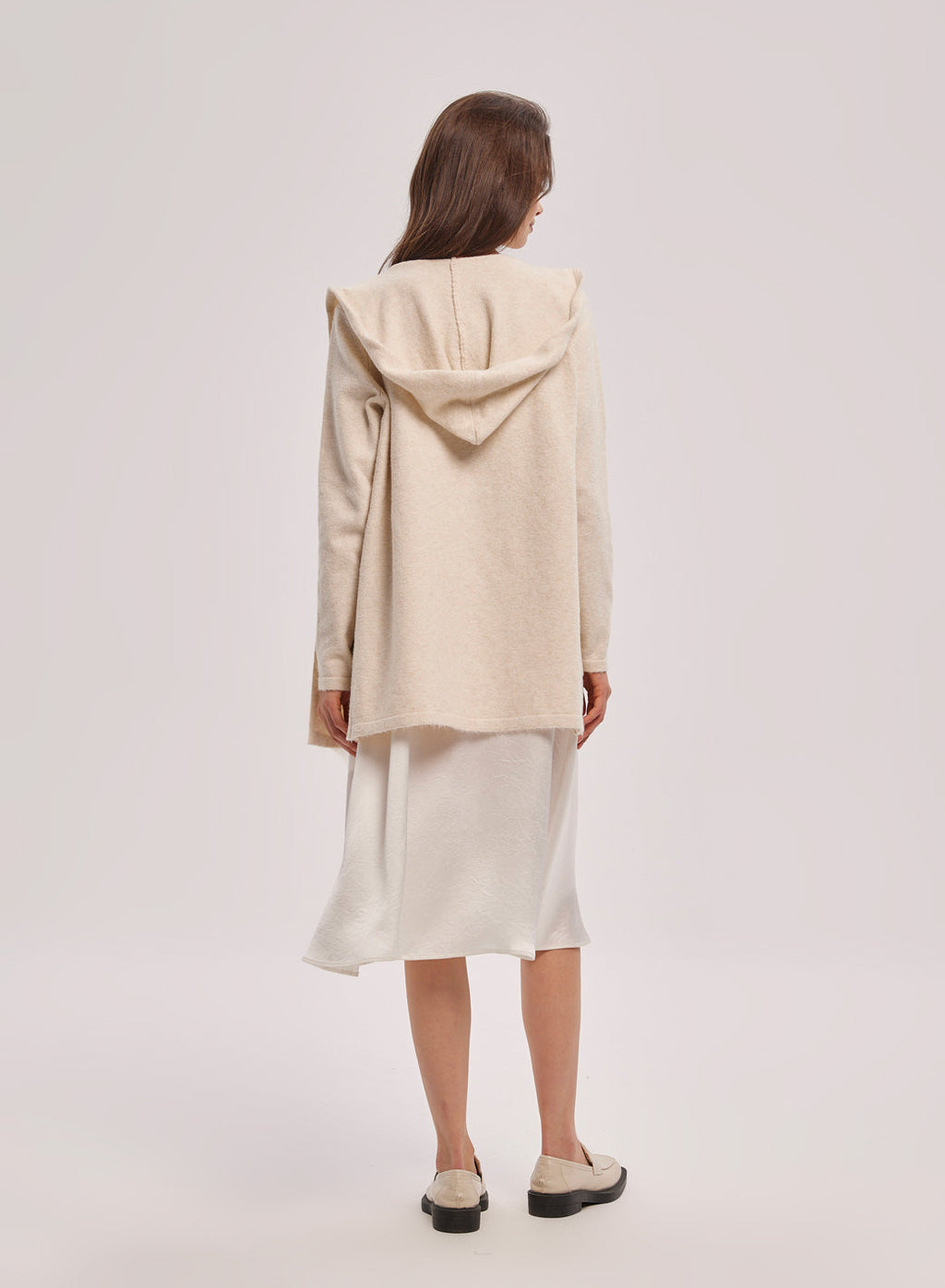 Soft Hooded Cardigan