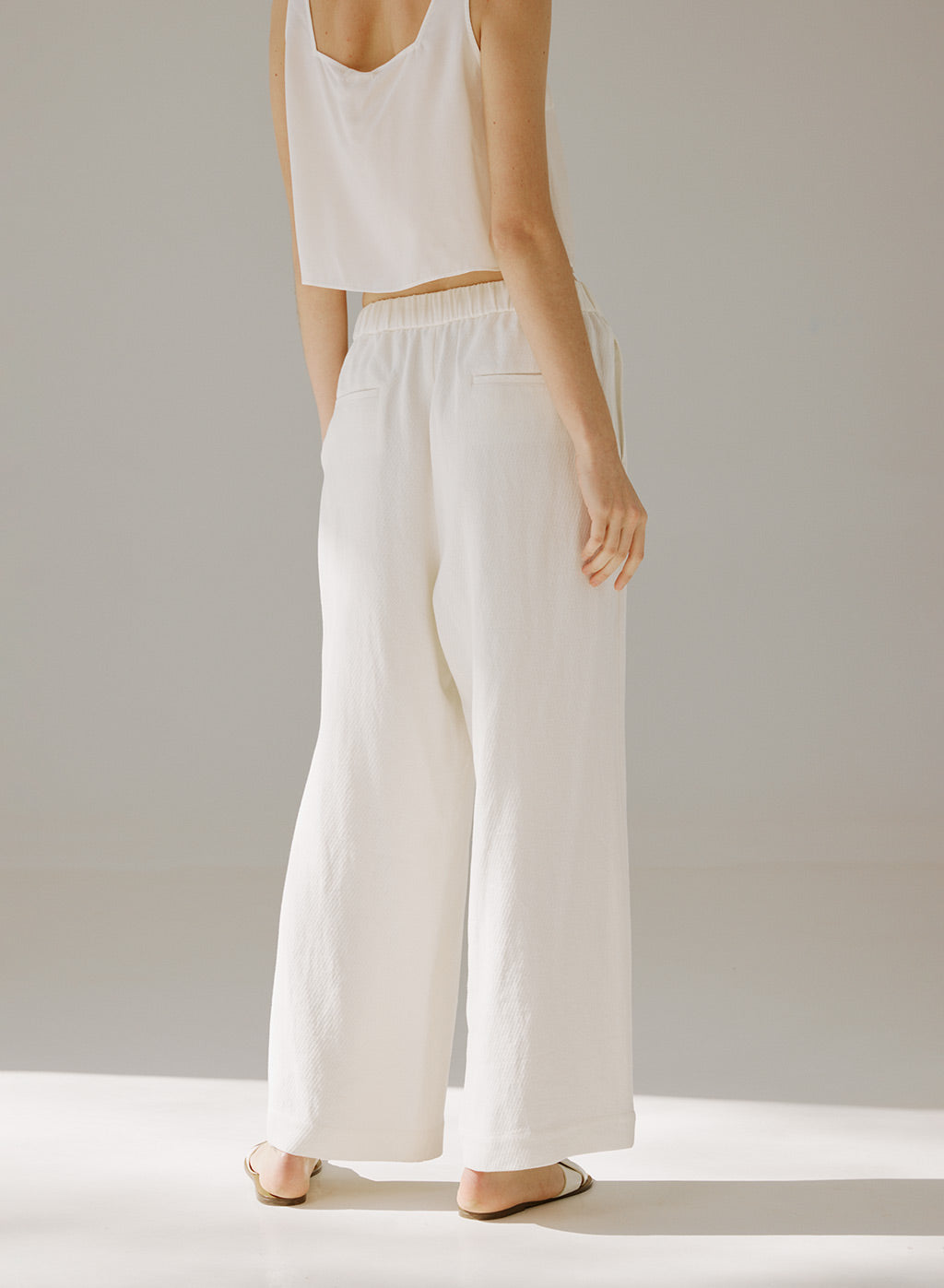 Linen Wide Leg Pants