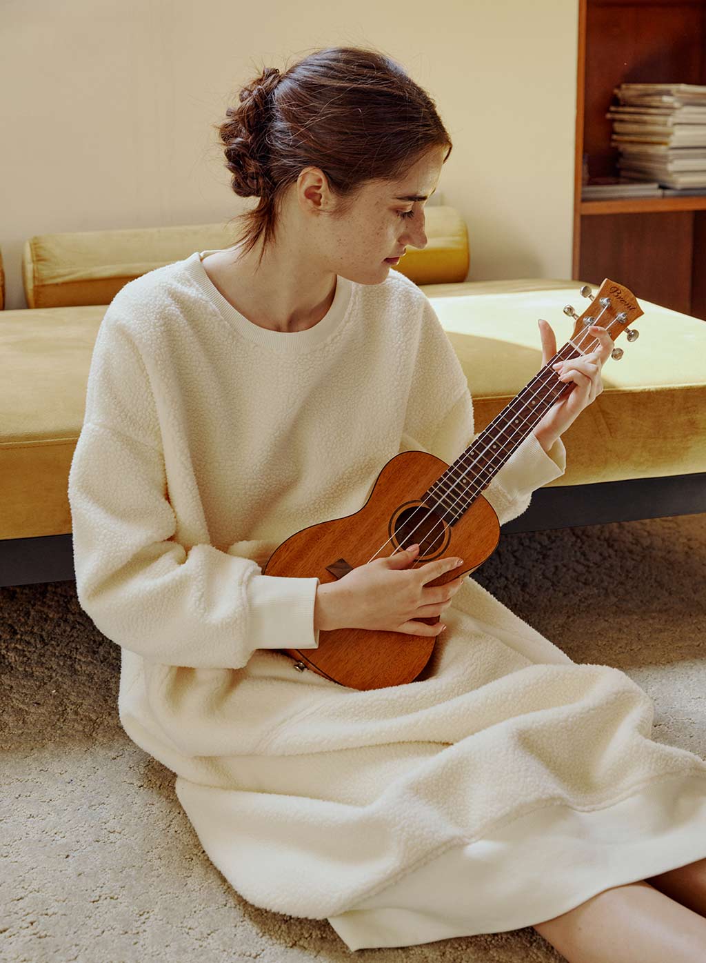 Tessa Patch Pocket Terry Dress