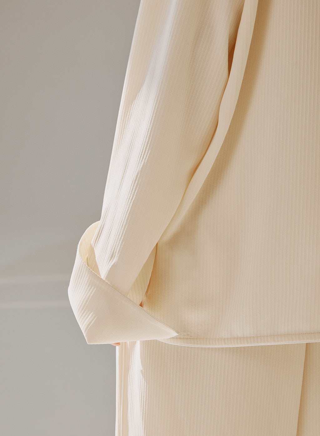 Textured Button-Down Shirt