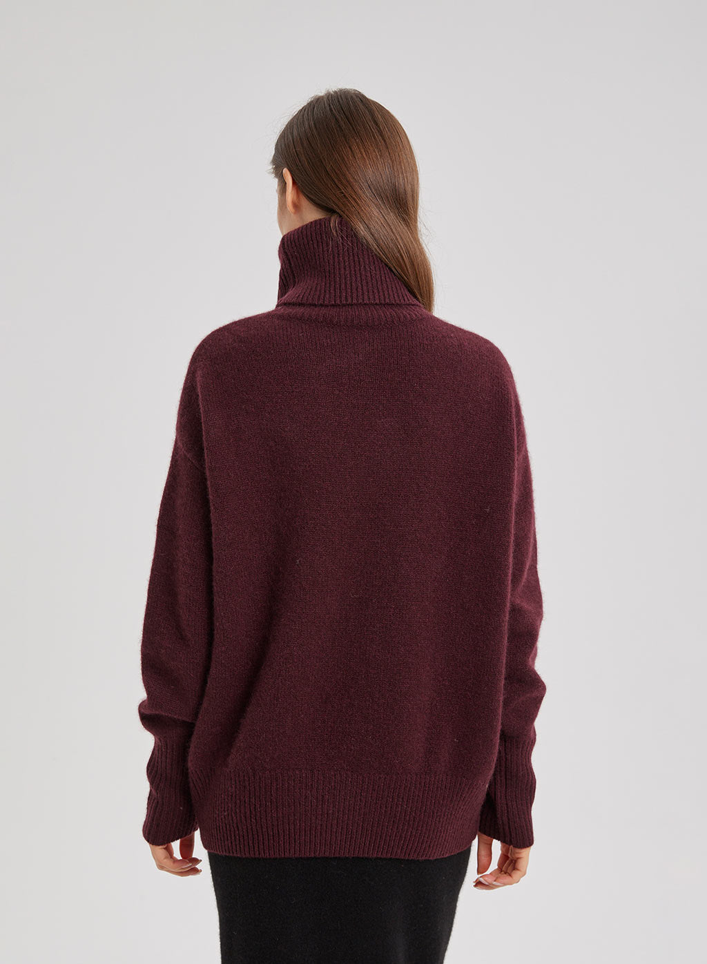 Turtleneck Pure Yak Knit Pullover