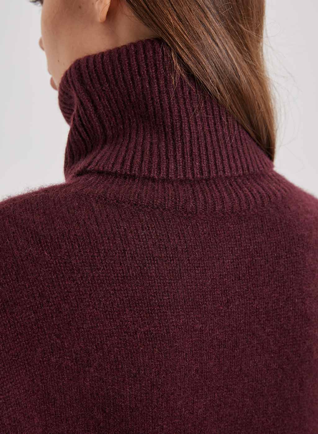 Turtleneck Pure Yak Knit Pullover