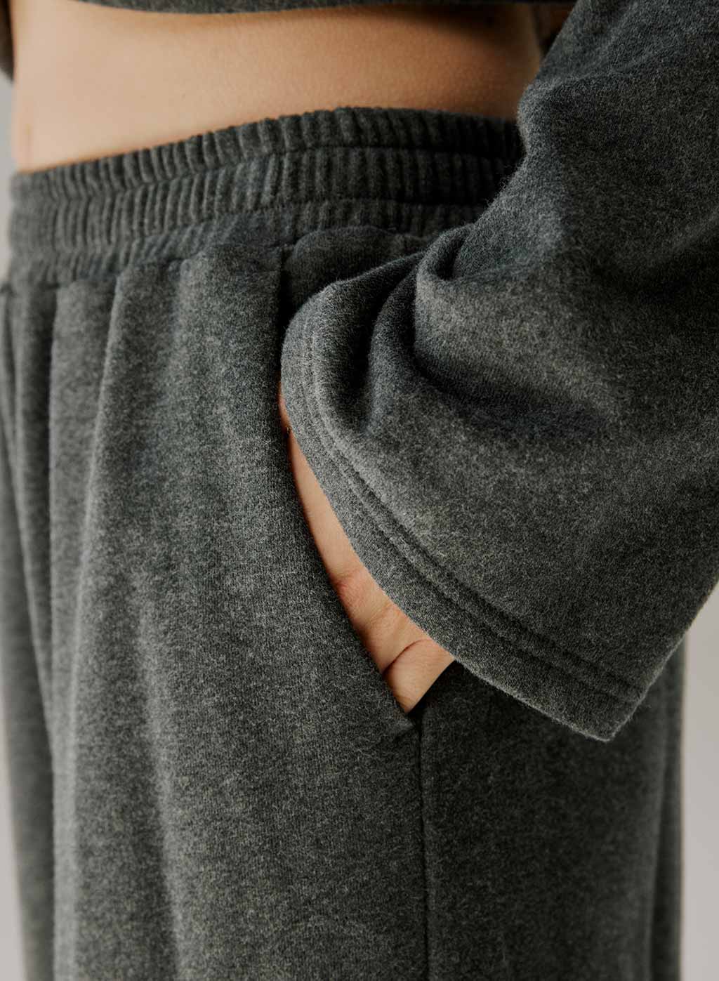 Wide-Leg Cotton Pants