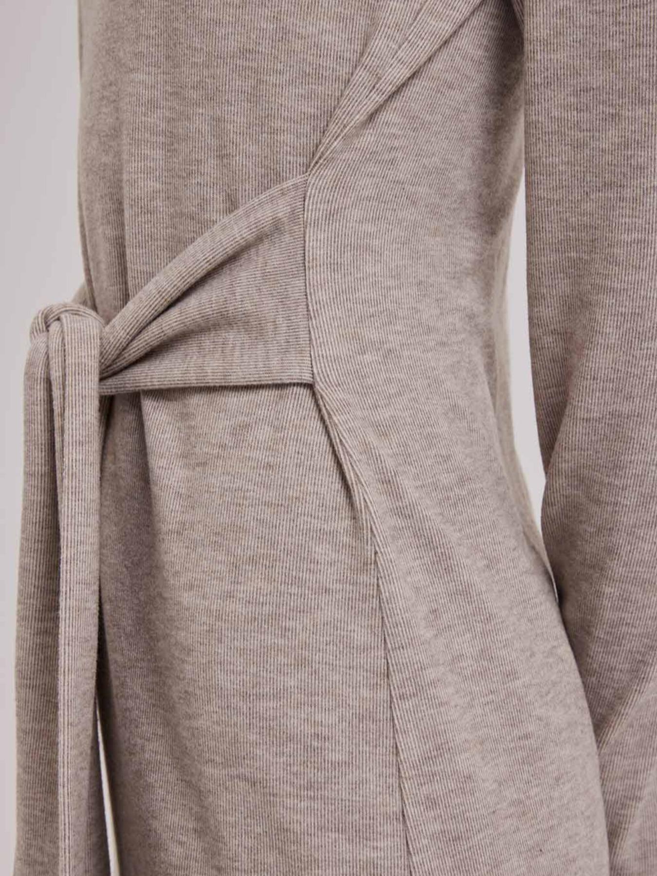 NAP Belted Knit Bodycon Dress