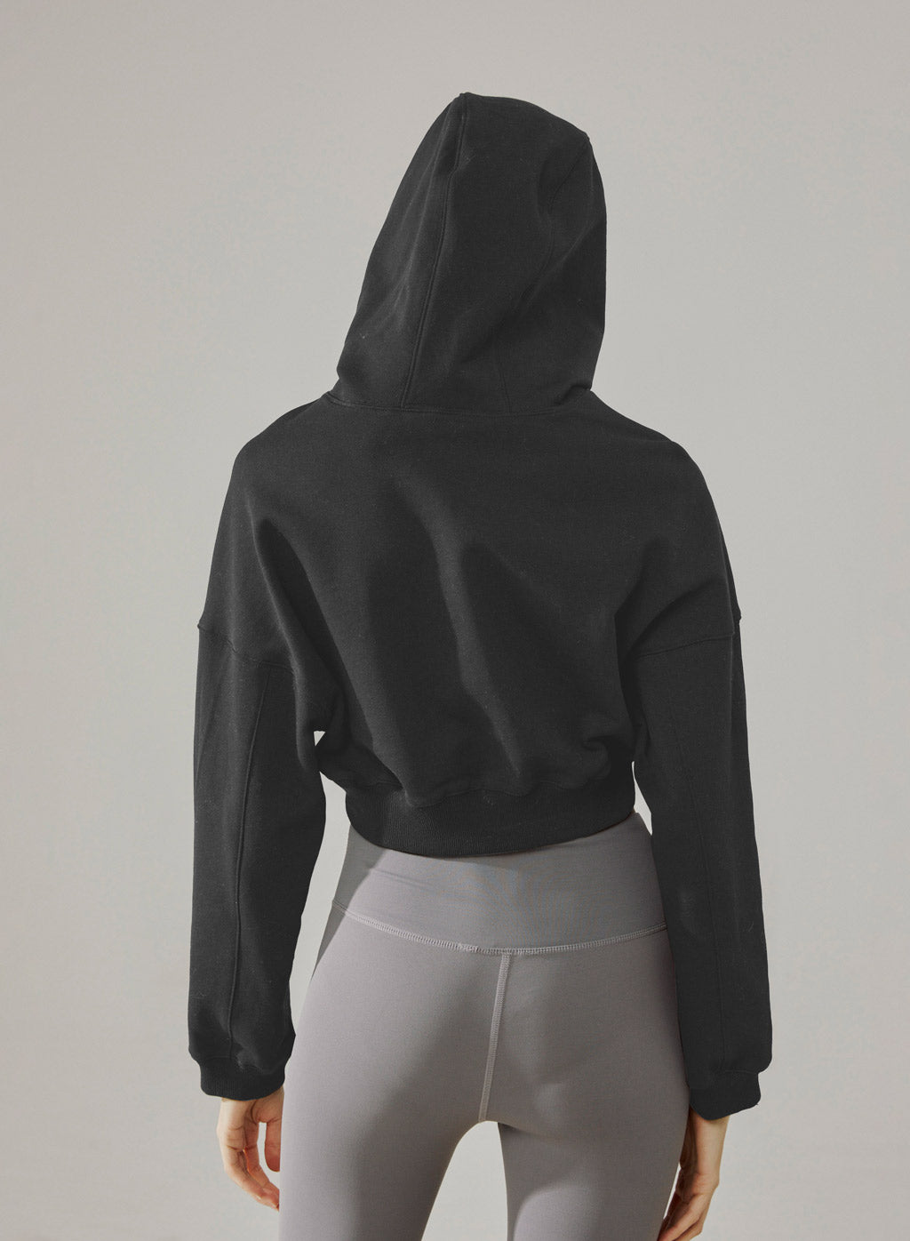 Boxy Cropped Hoodie