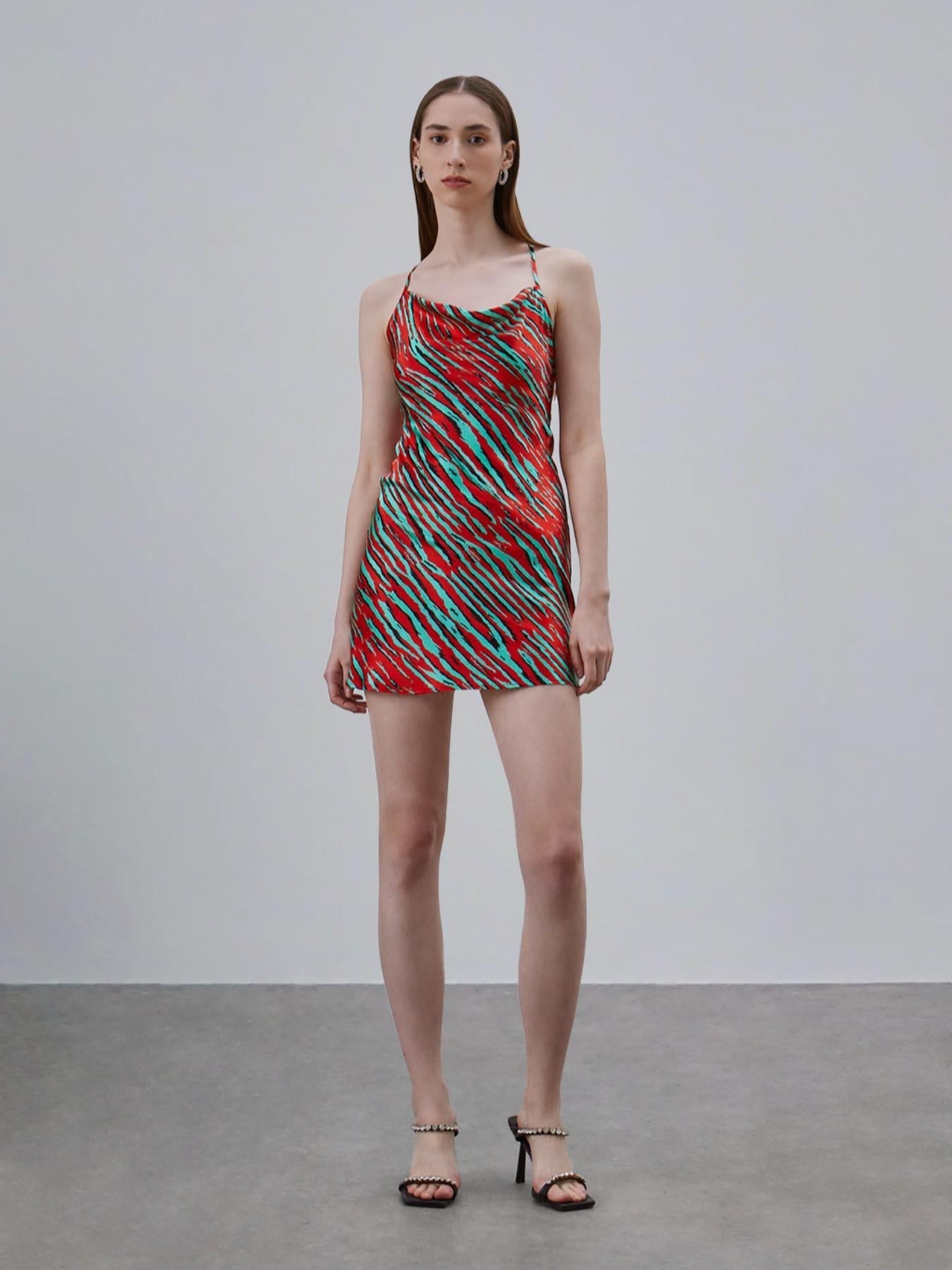 Silk Satin Slip Dress