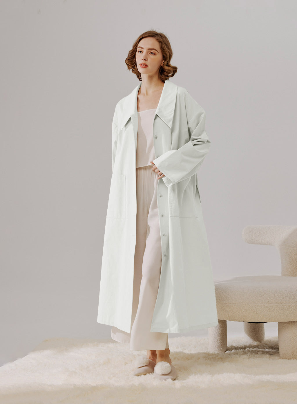 Cotton Trench Coat