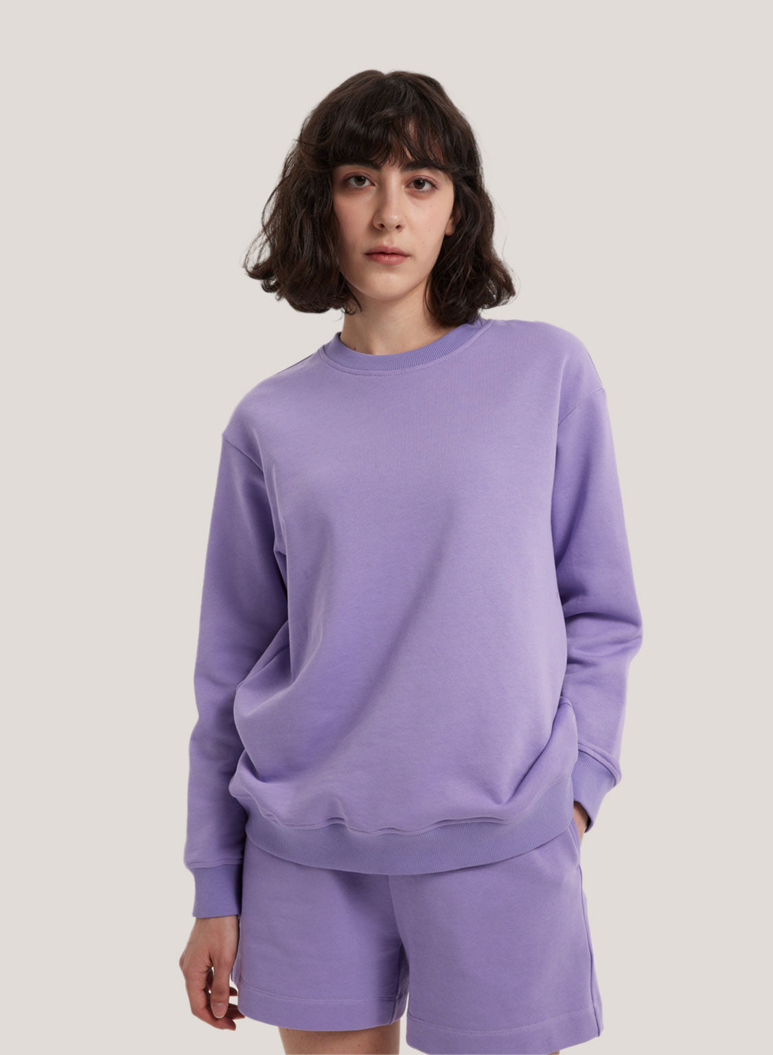 crew neck sweatshirt