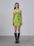 Silk Satin Slip Dress