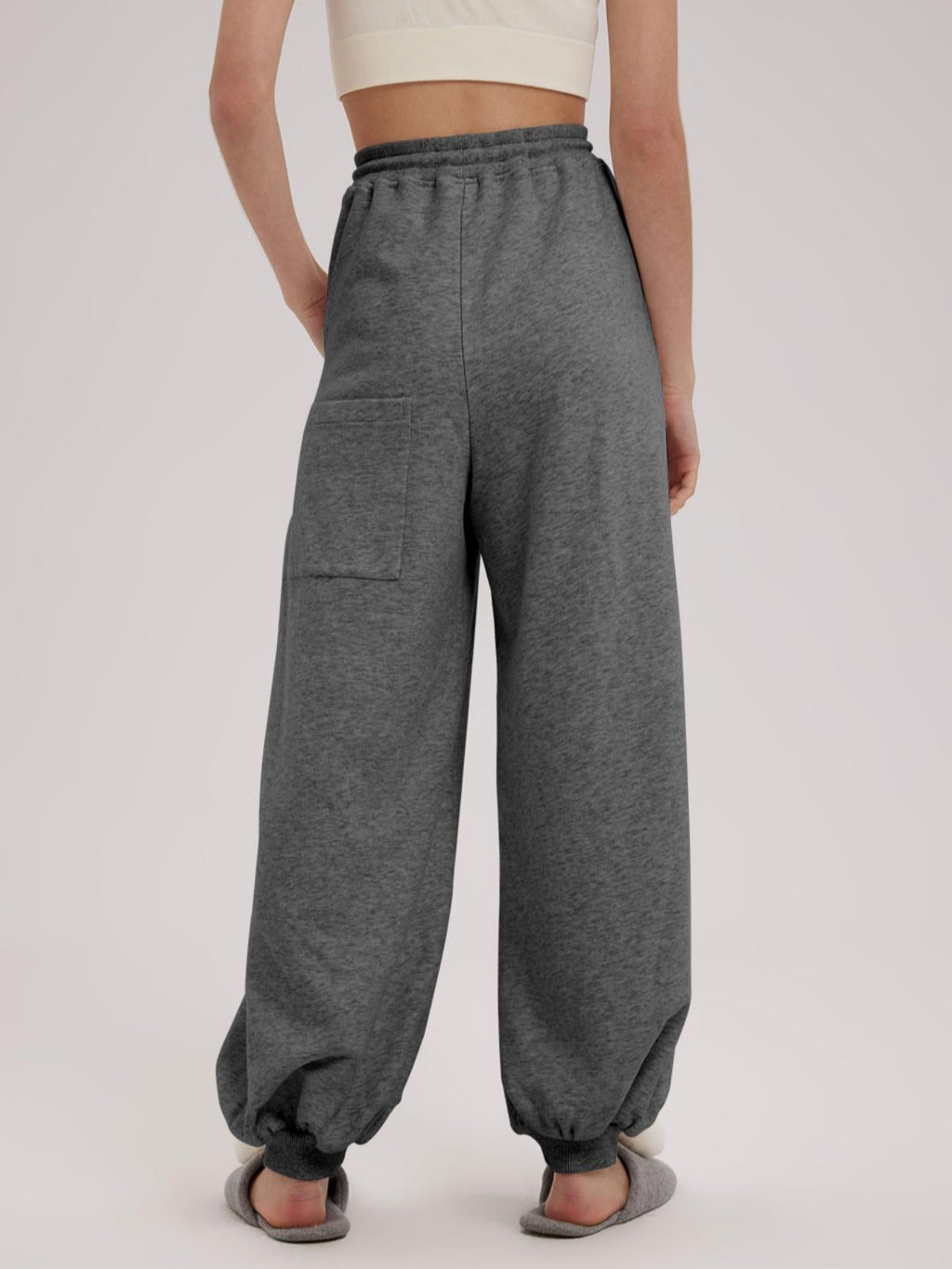 Basic Drawstring Sweatpants