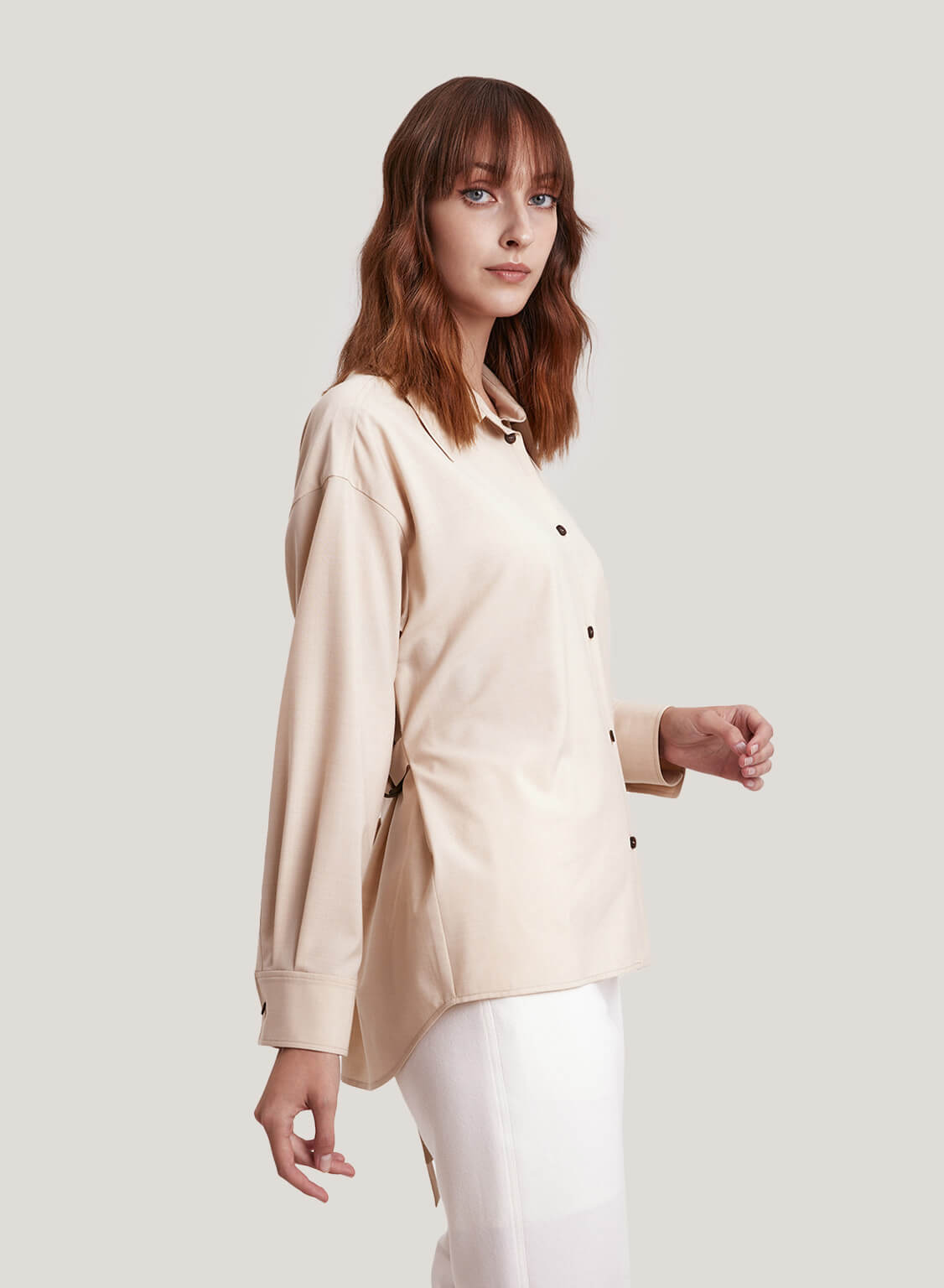 GH Slim-Fit Wool-Blend Shirt