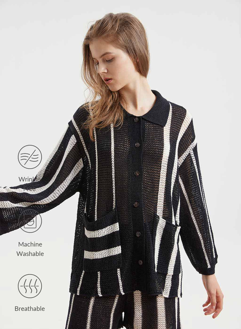 Irregular Stripe Shirt
