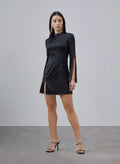 Mild Slit Mini Dress