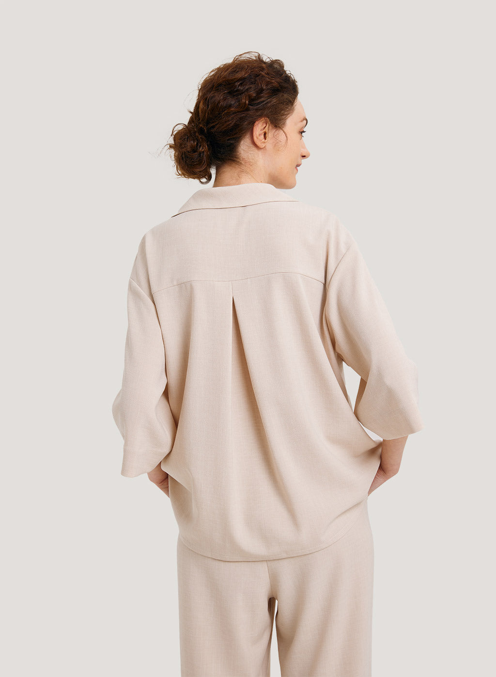 Relaxed Pockets Bowling Shirt