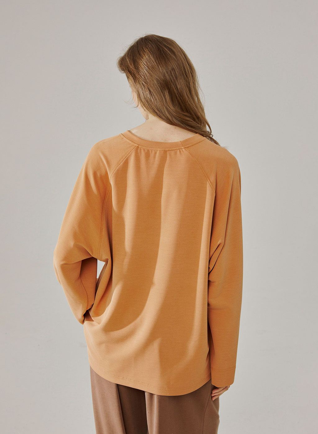 Long-Sleeve Modal Top